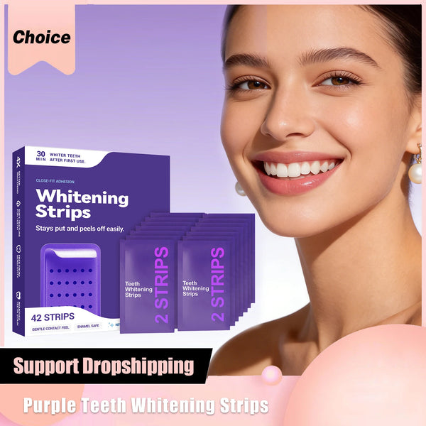 Purple Rapid Bright Smile Strips