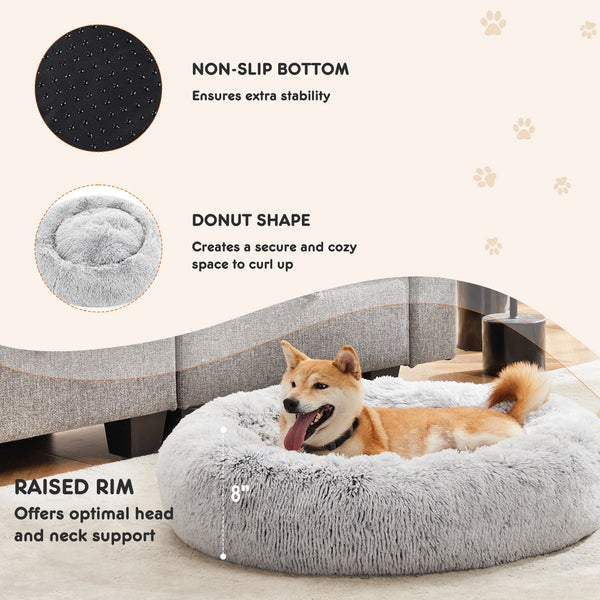 JHK Cozy Calming Dog Bed