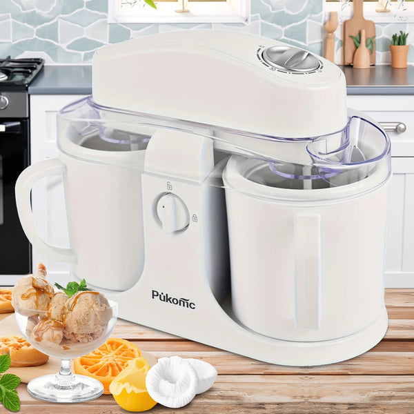 Suslas Dual Bowl Ice Cream Maker