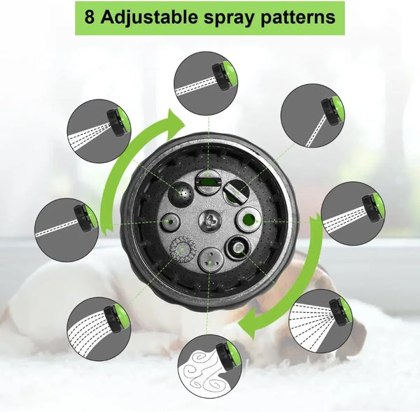 QuickClean 8-in-1 Pet Shower Sprayer